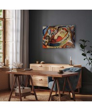 Paveikslas August Macke - Nuogos merginos valtyje