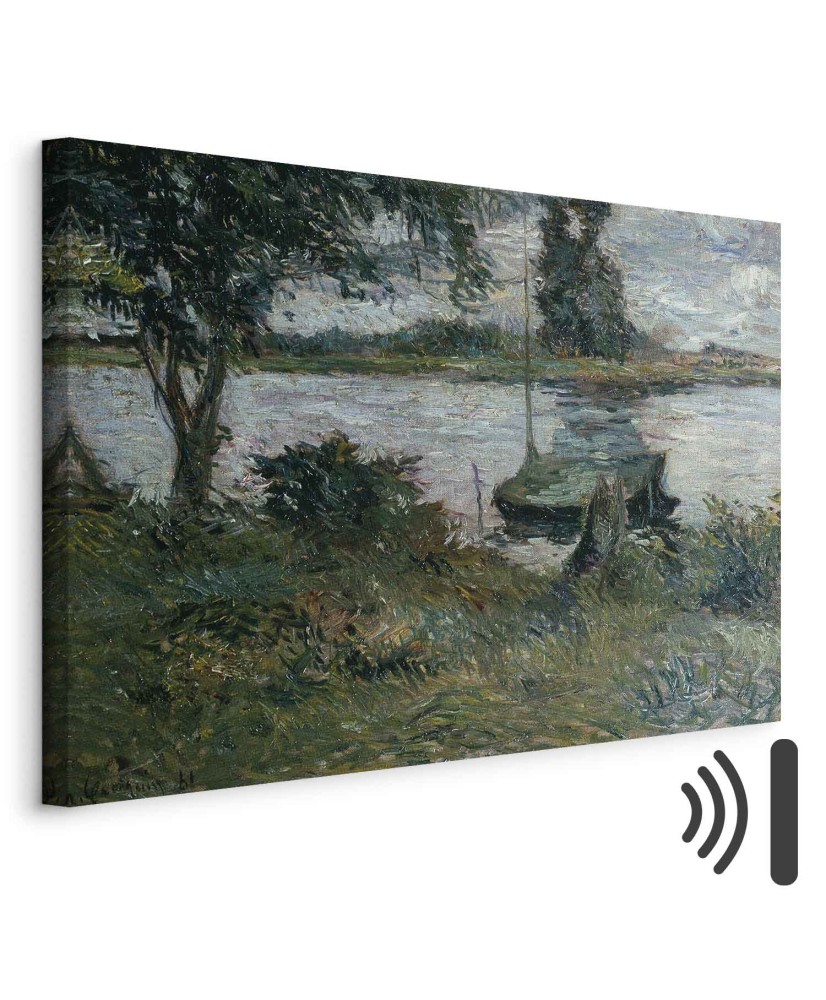 Paveikslas Paul Gauguin - Upės krantas