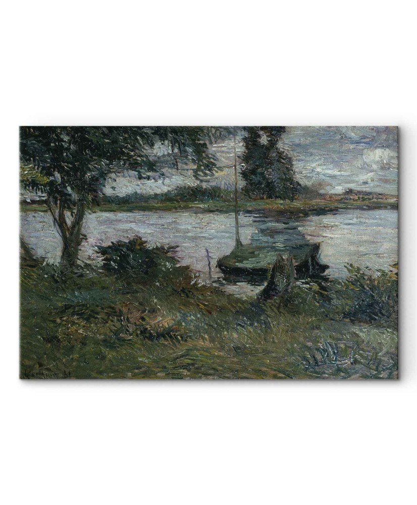 Paveikslas Paul Gauguin - Upės krantas