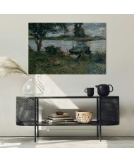 Paveikslas Paul Gauguin - Upės krantas