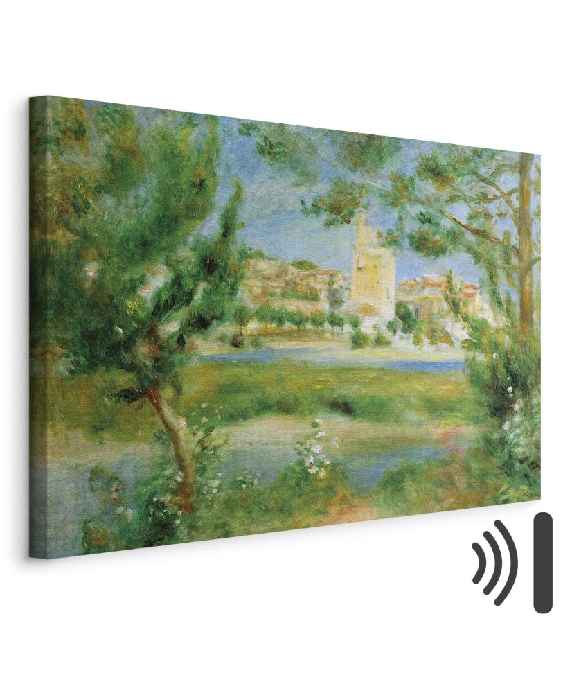 Paveikslas Pierre Auguste Renoir - Villeneuve-lès-Avignon