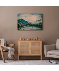 Paveikslas Albrecht Dürer - Trento vaizdas iš šiaurės