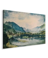 Paveikslas Albrecht Dürer - Trento vaizdas iš šiaurės