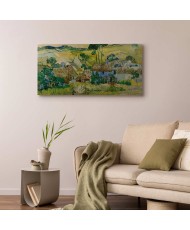 Paveikslas Vincent van Gogh - Ūkiai prie Overo