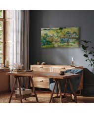 Paveikslas Vincent van Gogh - Ūkiai prie Overo