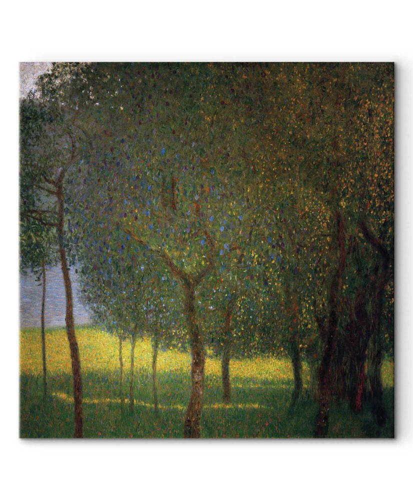 Paveikslas Gustav Klimt - Vaismedžiai prie Aterzė