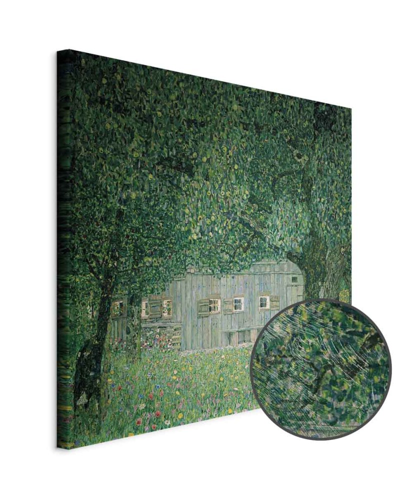 Paveikslas Gustav Klimt - Aukštutinės Austrijos valstiečio namas
