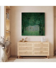 Paveikslas Gustav Klimt - Aukštutinės Austrijos valstiečio namas