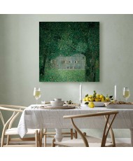 Paveikslas Gustav Klimt - Aukštutinės Austrijos valstiečio namas