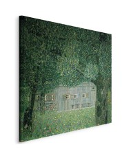 Paveikslas Gustav Klimt - Aukštutinės Austrijos valstiečio namas