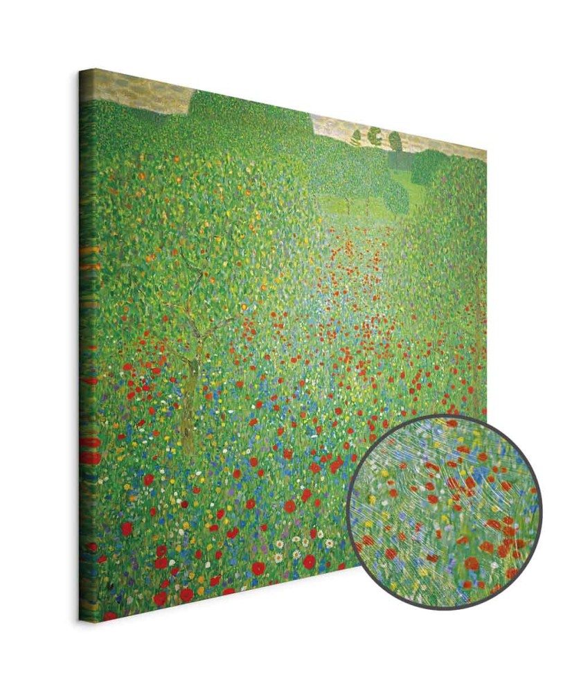 Paveikslas Gustav Klimt - Aguonų laukas