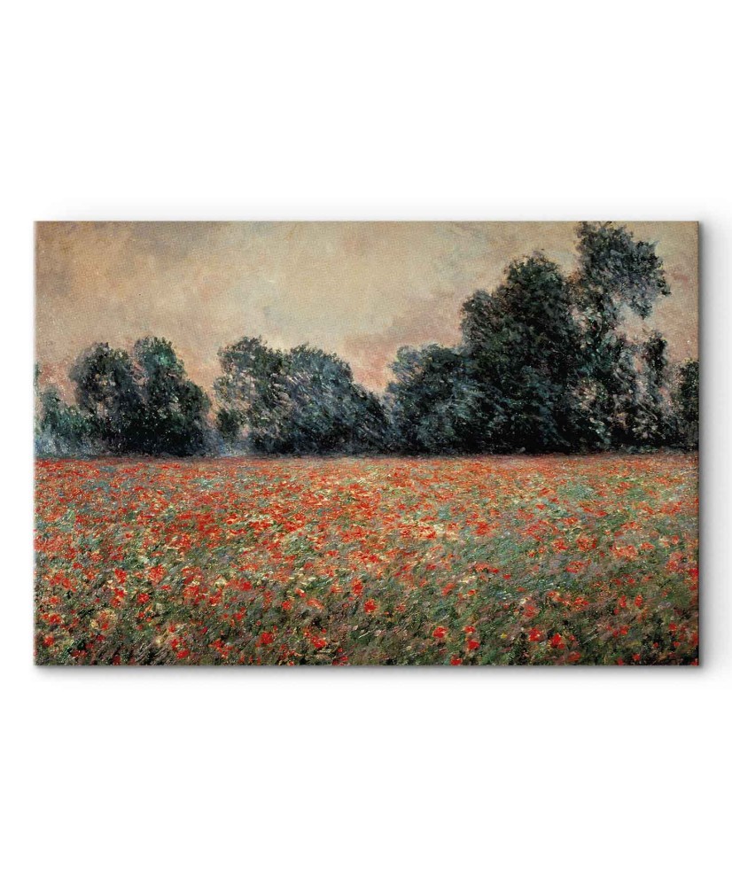 Paveikslas Claude Monet - Laukas su laukinėmis aguonomis