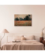 Paveikslas Claude Monet - Laukas su laukinėmis aguonomis