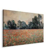 Paveikslas Claude Monet - Laukas su laukinėmis aguonomis