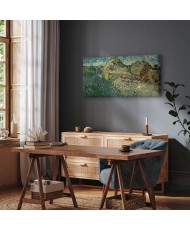Paveikslas Vincent van Gogh - Laukas su javų pėdais