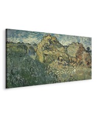 Paveikslas Vincent van Gogh - Laukas su javų pėdais