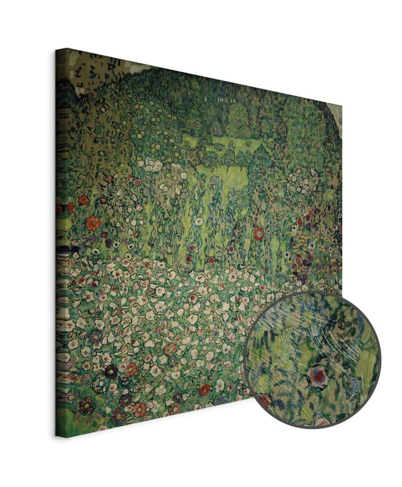 Paveikslas Gustav Klimt - Sodo peizažas su kalvos viršūne