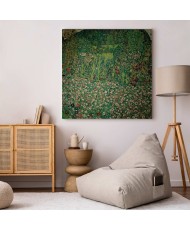 Paveikslas Gustav Klimt - Sodo peizažas su kalvos viršūne