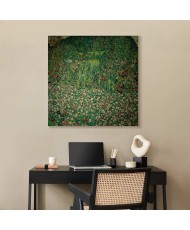 Paveikslas Gustav Klimt - Sodo peizažas su kalvos viršūne