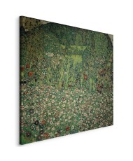 Paveikslas Gustav Klimt - Sodo peizažas su kalvos viršūne