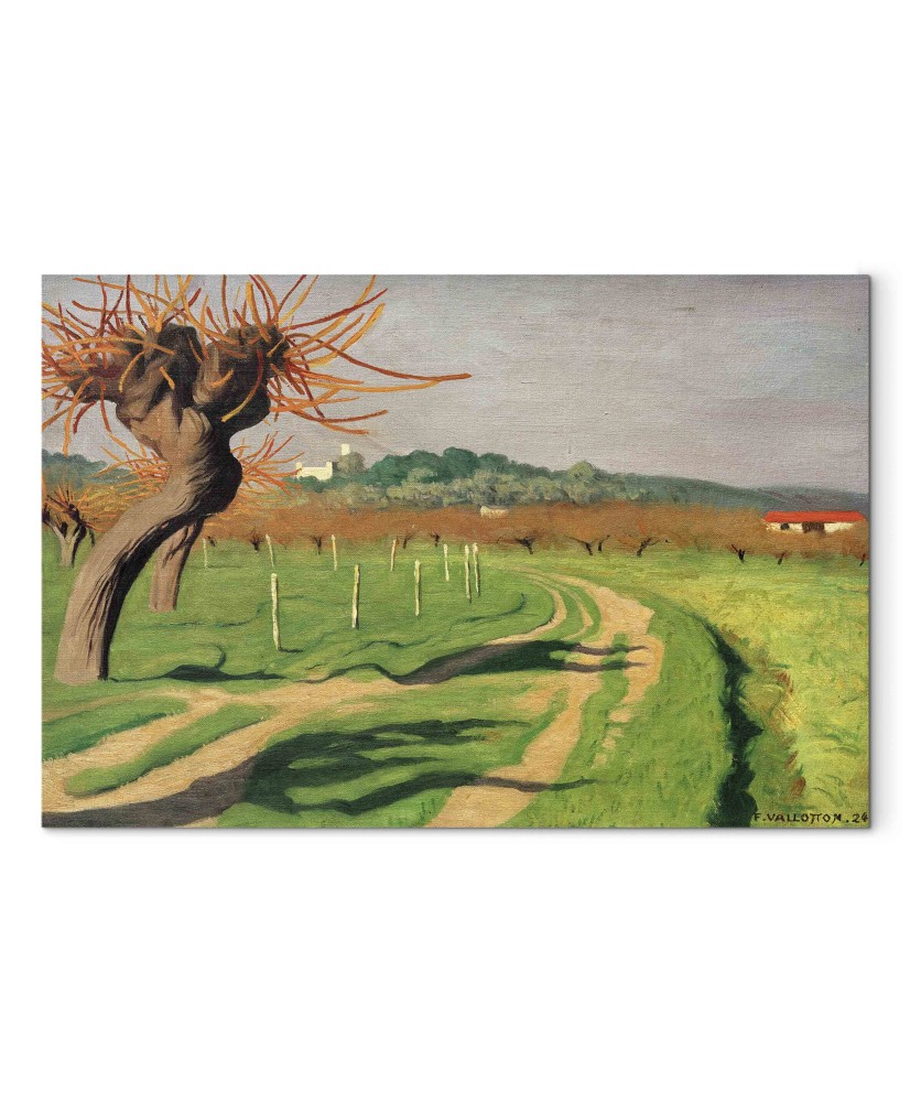 Paveikslas Félix Vallotton - La Cagne slėnis