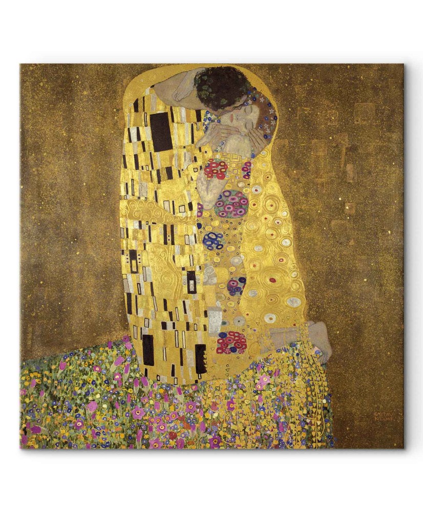 Paveikslas Gustav Klimt - Bučinys