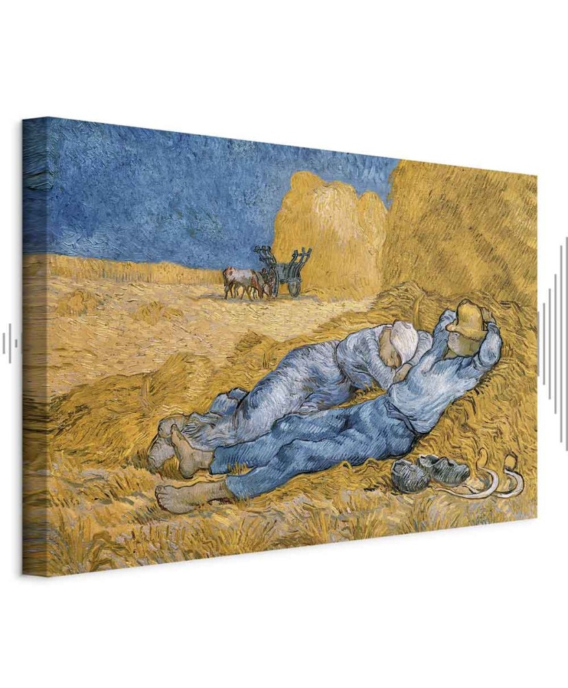 Paveikslas Vincent van Gogh - Vidurdienio poilsis po darbo