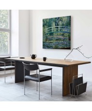 Paveikslas Claude Monet - Pėsčiųjų tiltelis Živerni