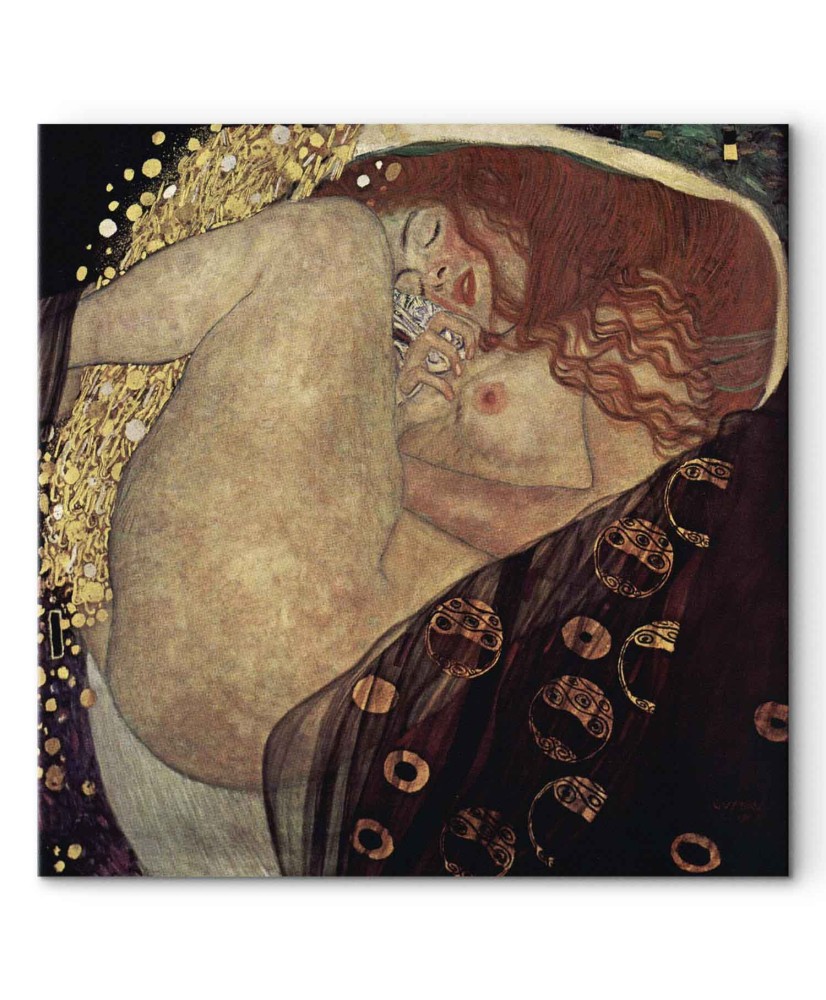 Paveikslas Gustav Klimt - Danaja