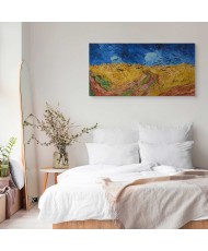 Paveikslas Vincent van Gogh - Kviečių laukas su varnomis