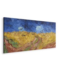 Paveikslas Vincent van Gogh - Kviečių laukas su varnomis