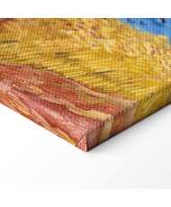 Paveikslas Vincent van Gogh - Kviečių laukas su varnomis