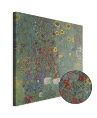 Paveikslas Gustav Klimt - Ūkio sodas su saulėgrąžomis