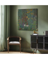 Paveikslas Gustav Klimt - Ūkio sodas su saulėgrąžomis