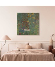 Paveikslas Gustav Klimt - Ūkio sodas su saulėgrąžomis