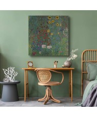 Paveikslas Gustav Klimt - Ūkio sodas su saulėgrąžomis