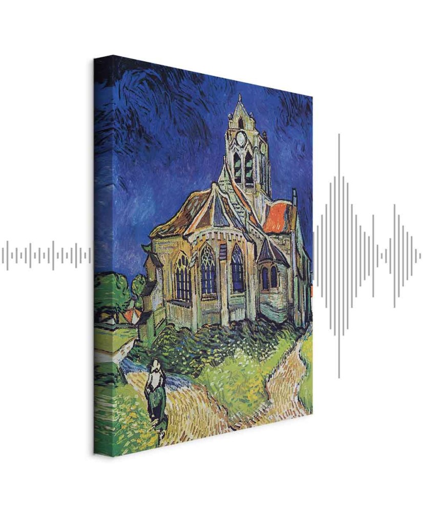 Paveikslas Vincent van Gogh - Overo bažnyčia