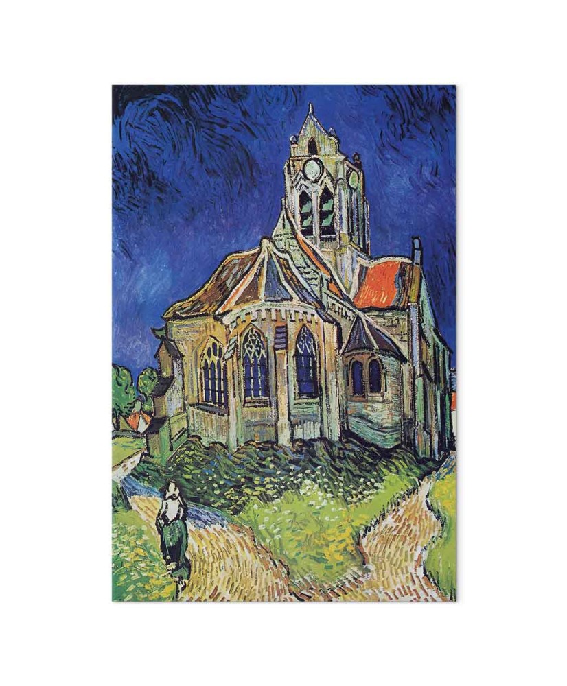 Paveikslas Vincent van Gogh - Overo bažnyčia
