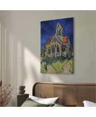 Paveikslas Vincent van Gogh - Overo bažnyčia
