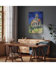 Paveikslas Vincent van Gogh - Overo bažnyčia