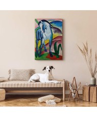 Paveikslas Franz Marc - Mėlynasis arklys