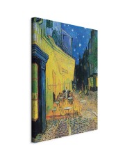 Paveikslas Vincent van Gogh - Kavinės terasa naktį