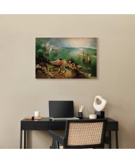 Paveikslas Pieter Bruegel Vyresnysis - Peizažas su Ikaro žūtimi