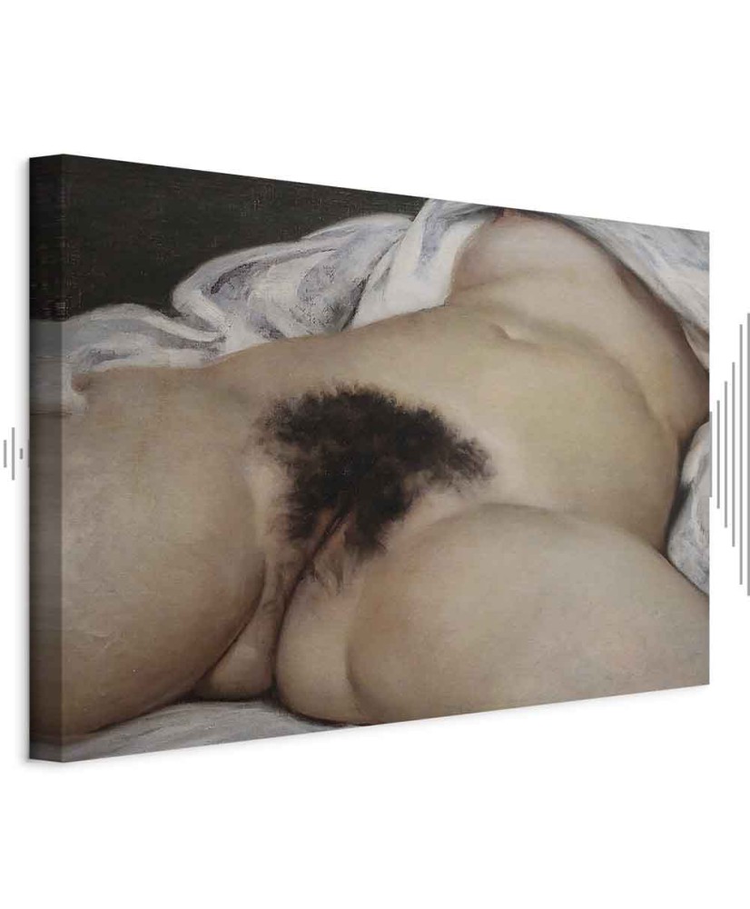 Paveikslas Gustave Courbet - Pasaulio kilmė