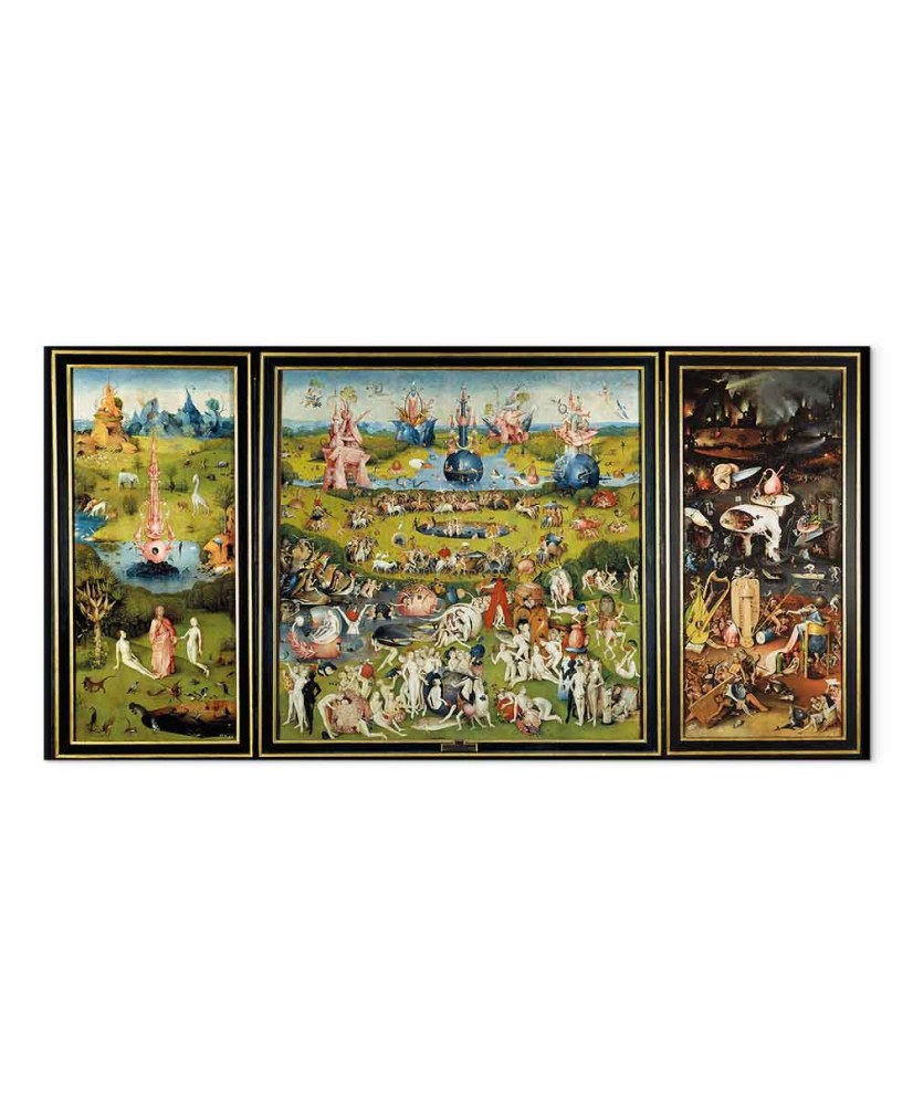 Paveikslas Hieronymus Bosch - Žemiškųjų malonumų sodas