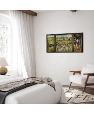 Paveikslas Hieronymus Bosch - Žemiškųjų malonumų sodas