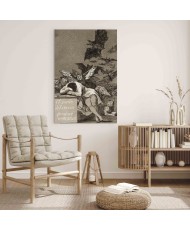 Paveikslas Francisco Goya - Proto miegas gimdo pabaisas