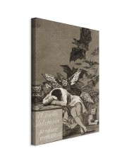 Paveikslas Francisco Goya - Proto miegas gimdo pabaisas