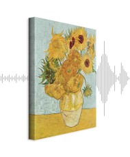 Paveikslas Vincent van Gogh - Natiurmortas su dvylika saulėgrąžų III