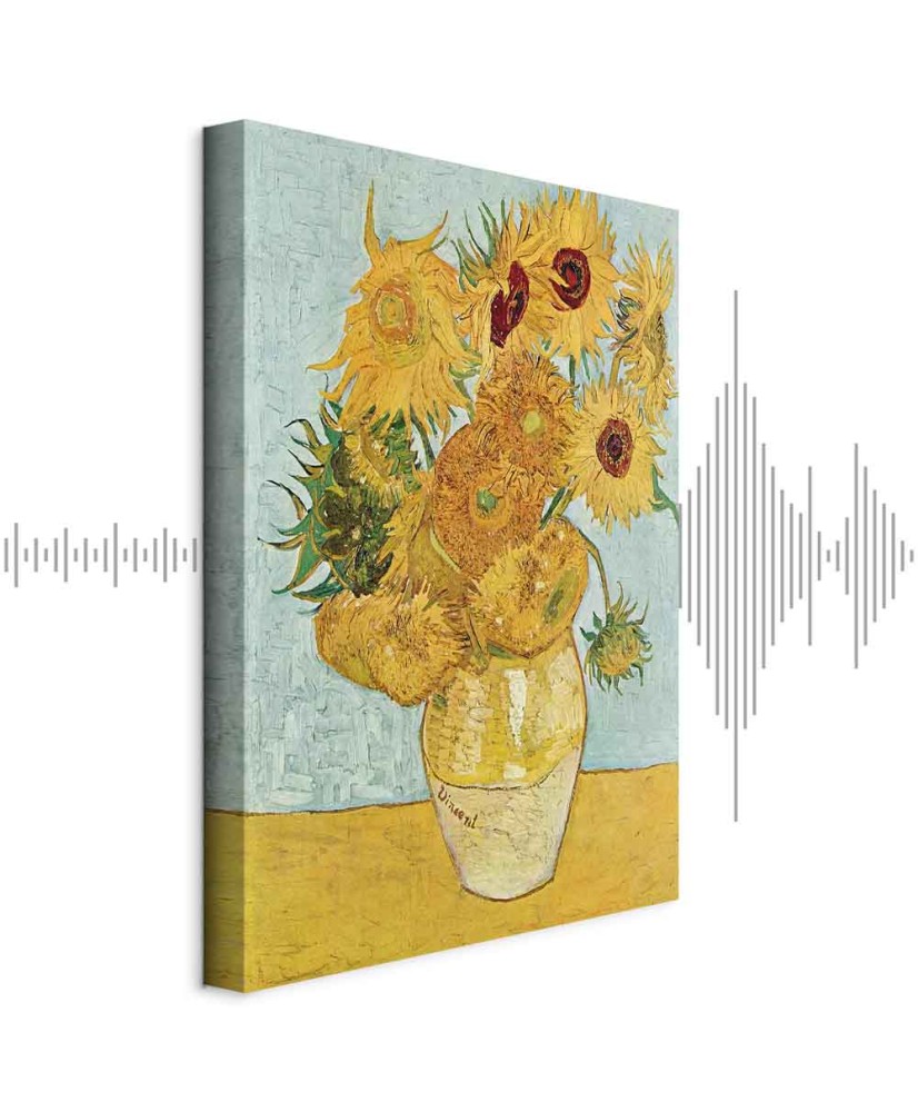 Paveikslas Vincent van Gogh - Natiurmortas su dvylika saulėgrąžų III